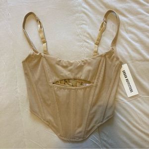 Urban Outfitters Spitfire Cut-Out Corset